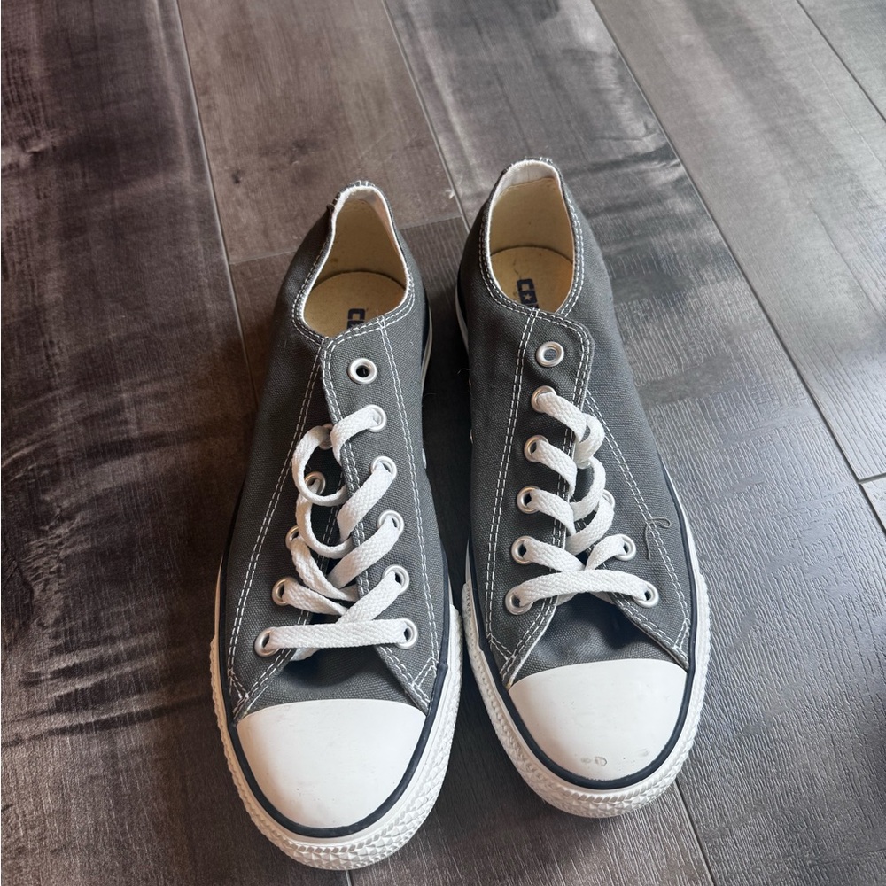 Converse Gray and White Sneakers